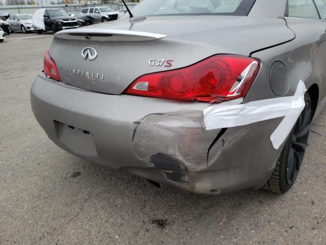 Photo 9 from auction – 2009 INFINITI G37 BASE with VIN JNKCV66E89M721157