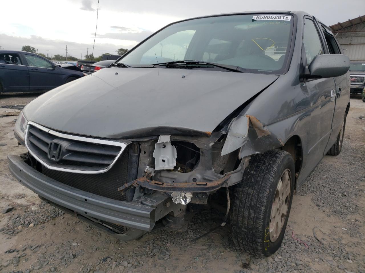Photo 2 from auction – 2002 HONDA ODYSSEY EX with VIN 5FNRL18672B000062