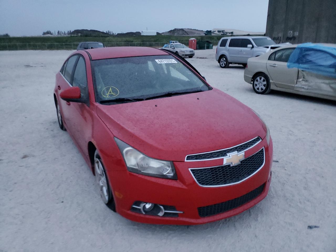 Photo 1 from auction – 2012 CHEVROLET CRUZE LT with VIN 1G1PF5SC4C7257569