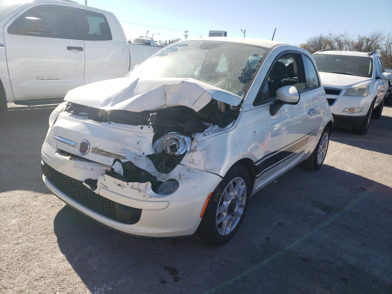 Photo 2 from auction – 2015 FIAT 500 POP with VIN 3C3CFFAR4FT504515