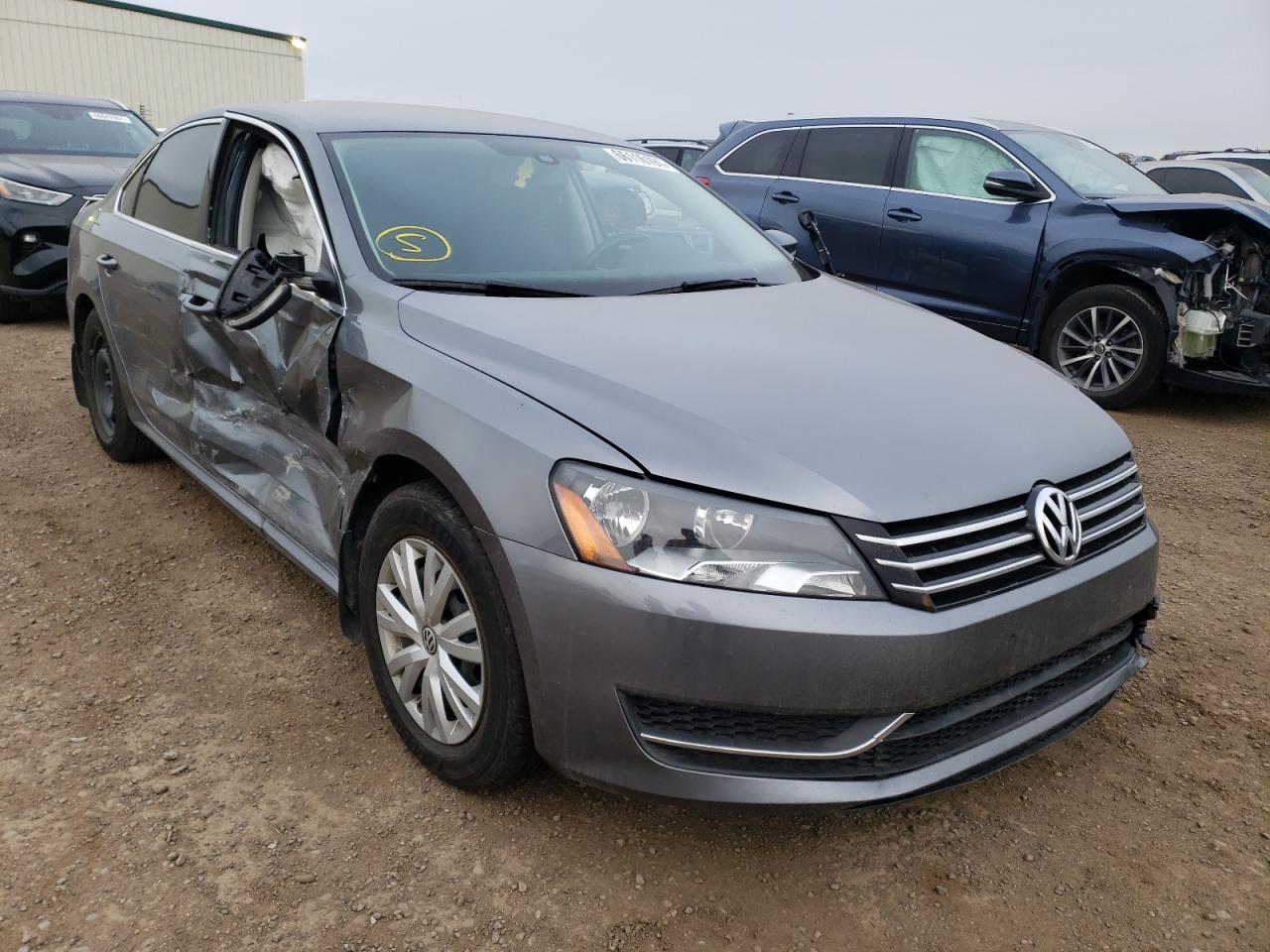 VOLKSWAGEN PASSAT S 2015 with VIN 1VWAS7A35FC056861 - Photo from auction