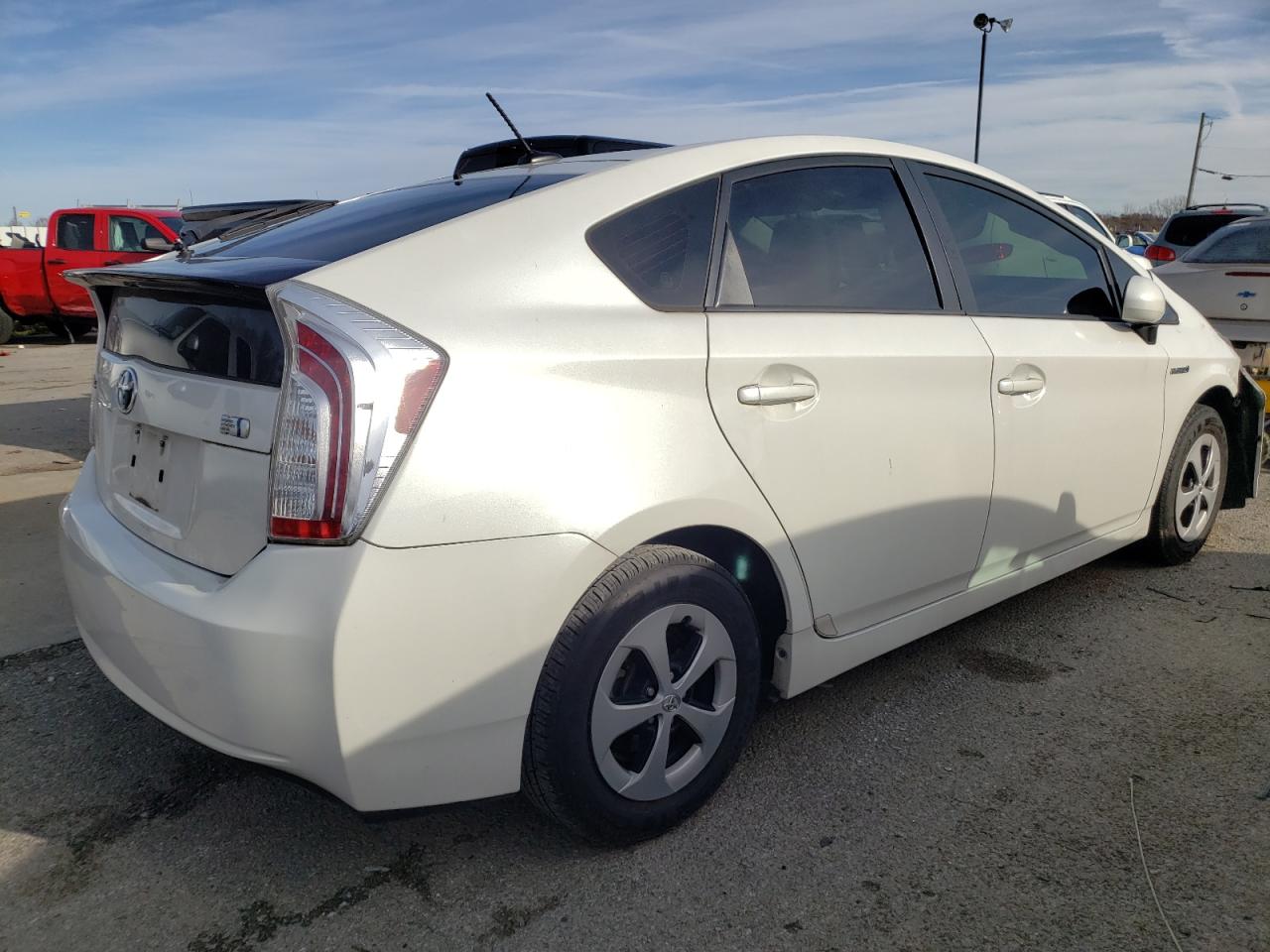 Photo 4 from auction – 2012 TOYOTA PRIUS with VIN JTDKN3DU3C5387515