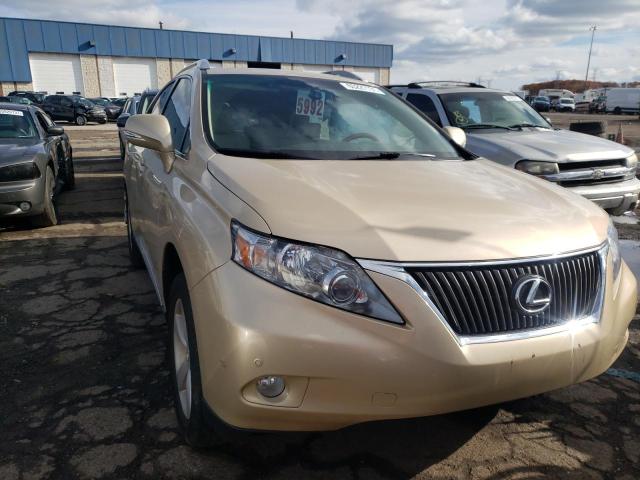 LEXUS RX 350 2010 with VIN 2T2BK1BA6AC051181 - Photo from auction