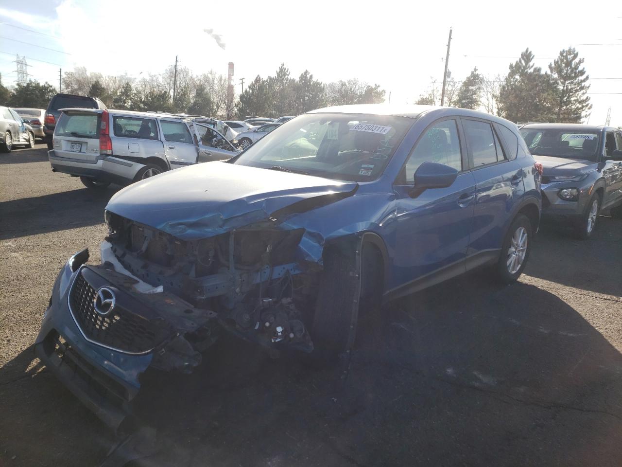 Photo 2 from auction – 2013 MAZDA CX-5 TOURI with VIN JM3KE4CE5D0134816