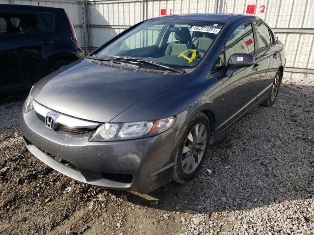 Photo 2 from auction – 2010 HONDA CIVIC EX with VIN 19XFA1F84AE039127