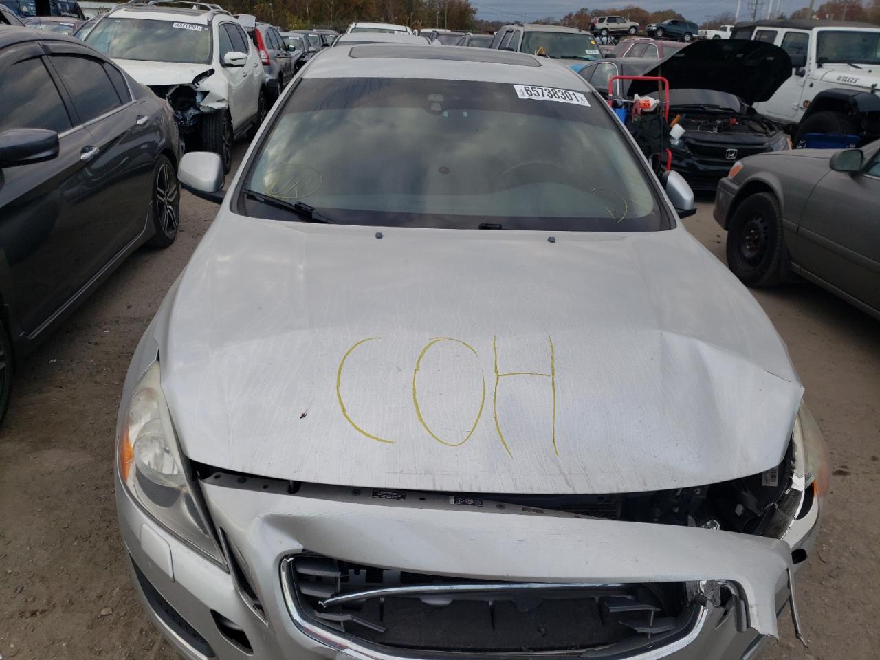Photo 7 from auction – 2012 VOLVO S60 T5 with VIN YV1622FS2C2100144