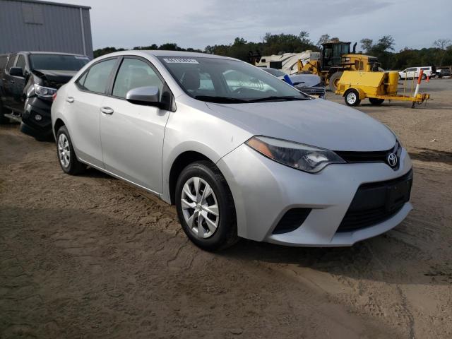 TOYOTA COROLLA L 2015 with VIN 2T1BURHE5FC231847 - Photo from auction