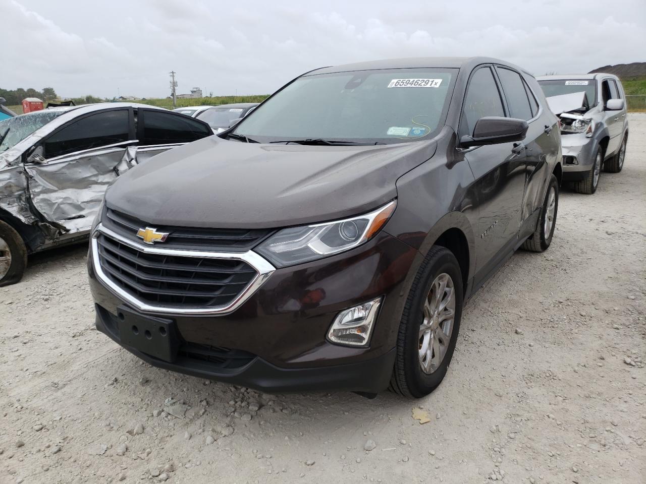 Photo 2 from auction – 2020 CHEVROLET EQUINOX LT with VIN 2GNAXKEV0L6260174