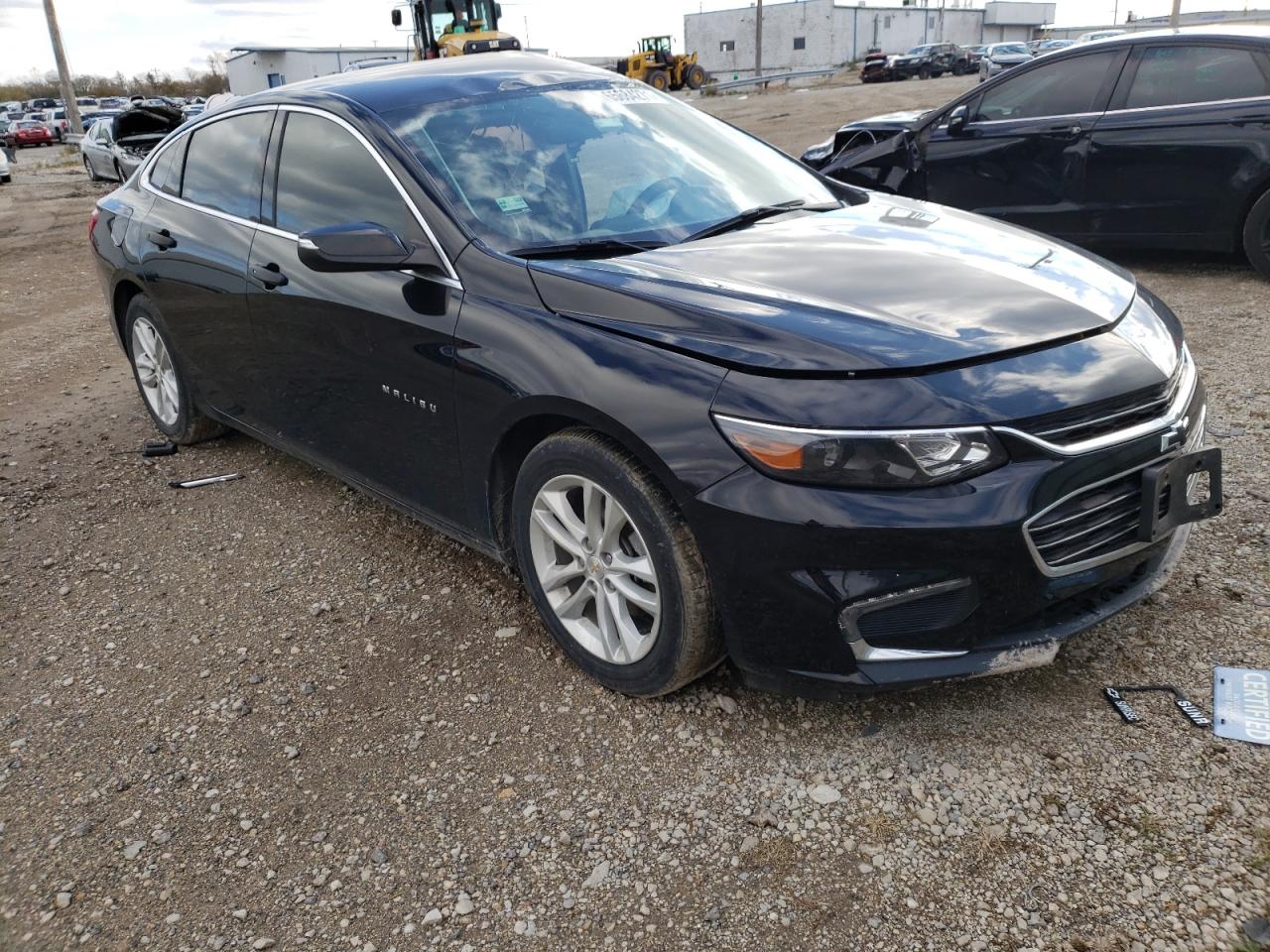 CHEVROLET MALIBU LT 2018 with VIN 1G1ZD5ST1JF130943 - Photo from auction