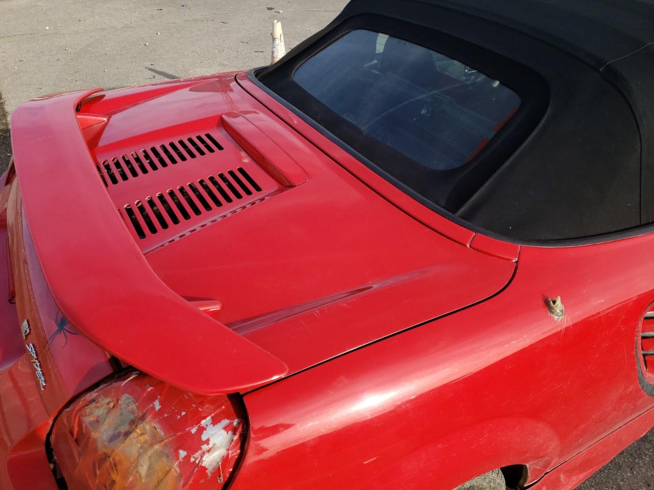 Photo 6 from auction – 2000 TOYOTA MR2 SPYDER with VIN JTDFR3209Y0005191