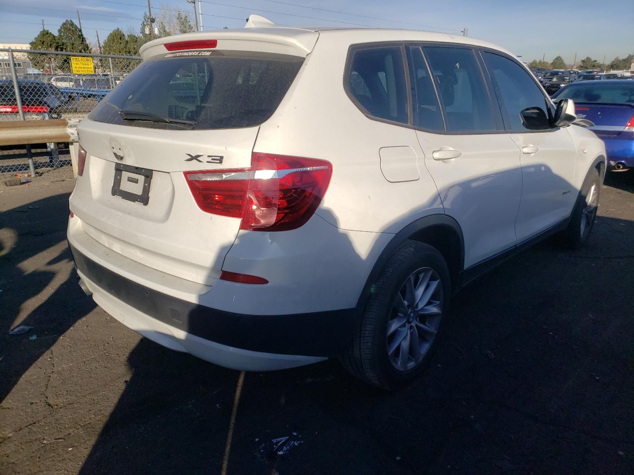 Photo 14 from auction – 2013 BMW X3 XDRIVE2 with VIN 5UXWX9C51D0A11145
