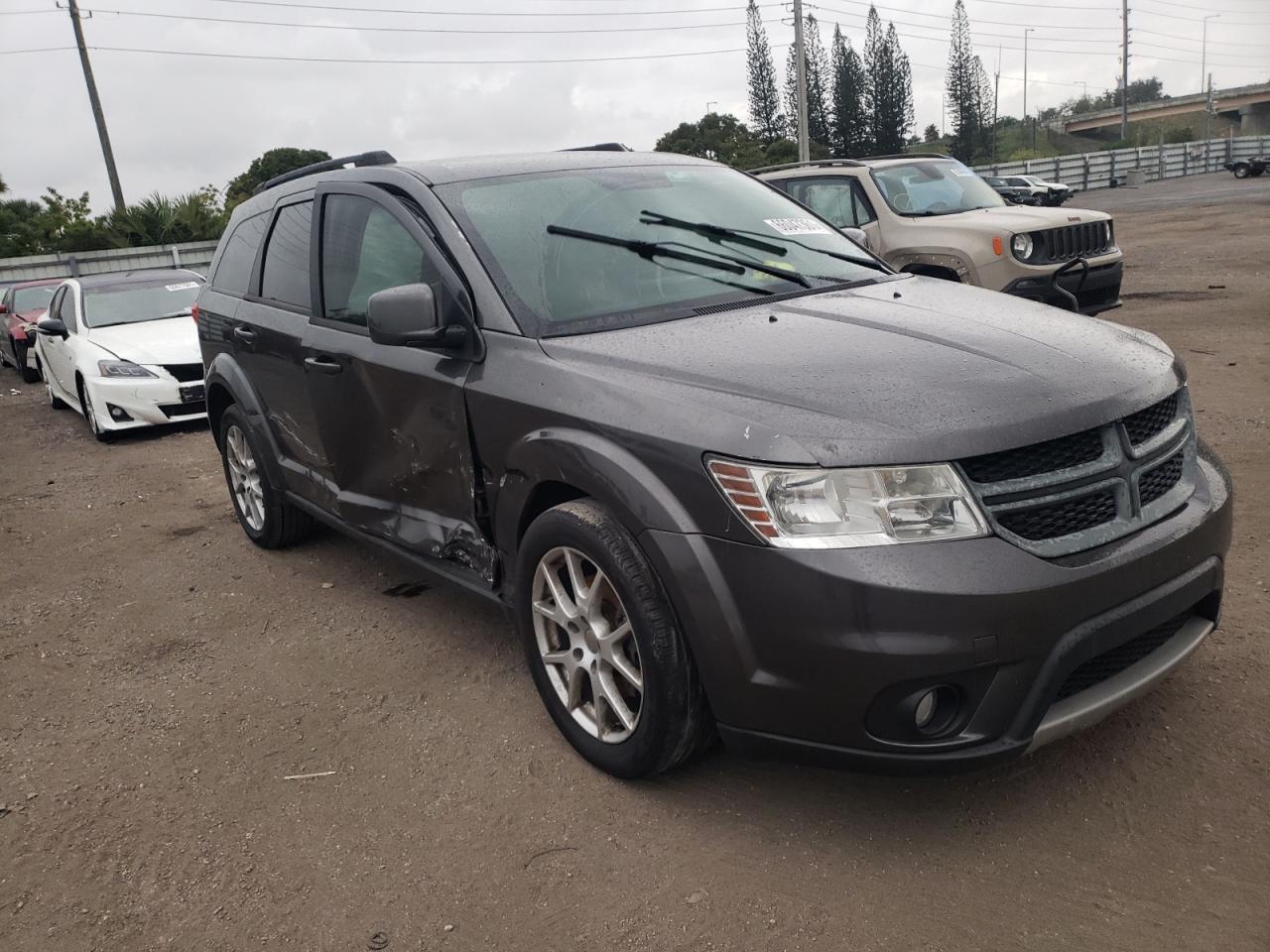 DODGE JOURNEY SX 2014 with VIN 3C4PDCBG3ET270512 - Photo from auction