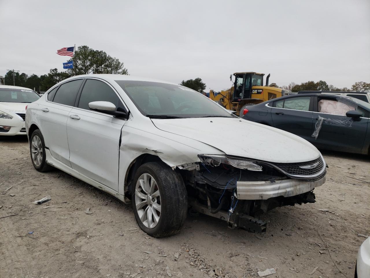 CHRYSLER 200 C 2015 with VIN 1C3CCCCB7FN563694 - Photo from auction