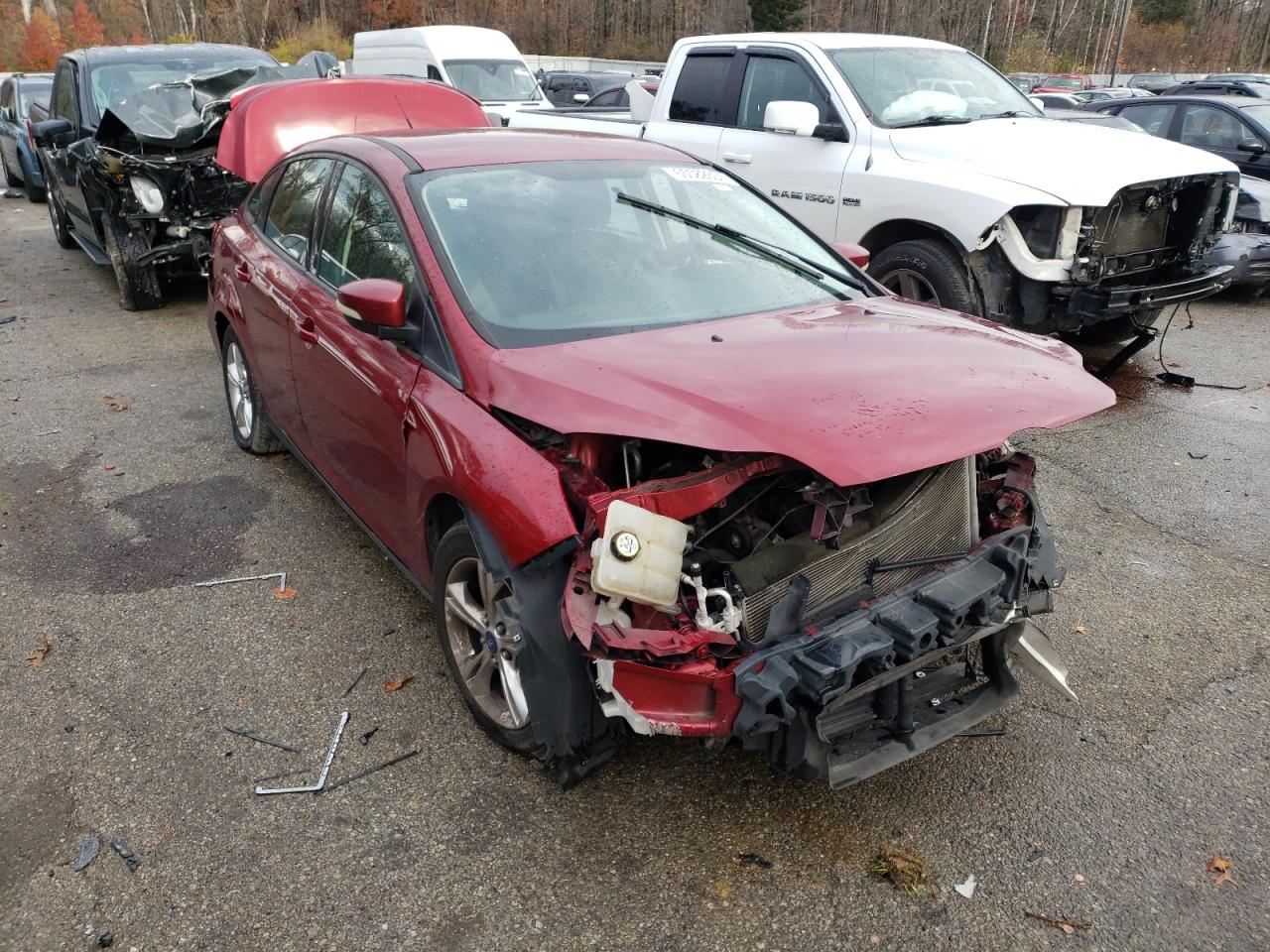 FORD FOCUS SE 2013 with VIN 1FADP3F29DL204121 - Photo from auction