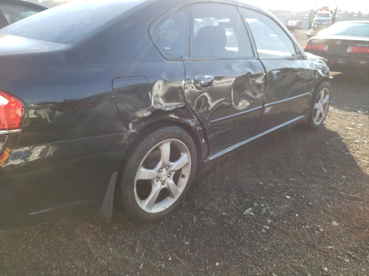 Photo 9 from auction – 2008 SUBARU LEGACY 2.5 with VIN 4S3BL616887207986