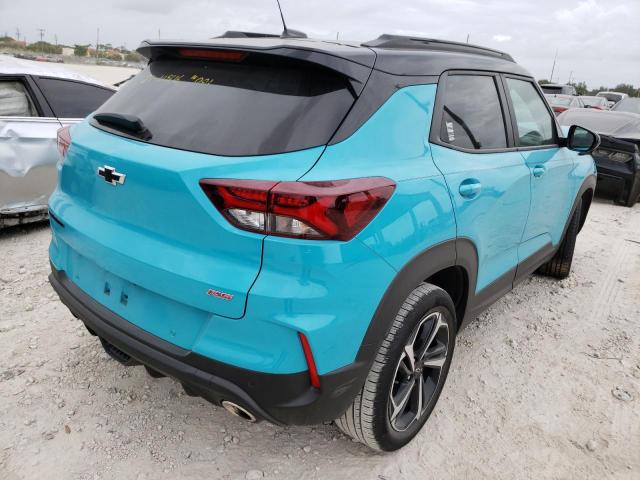 Photo 4 from auction – 2021 CHEVROLET TRAILBLAZE with VIN KL79MTSL4MB078888