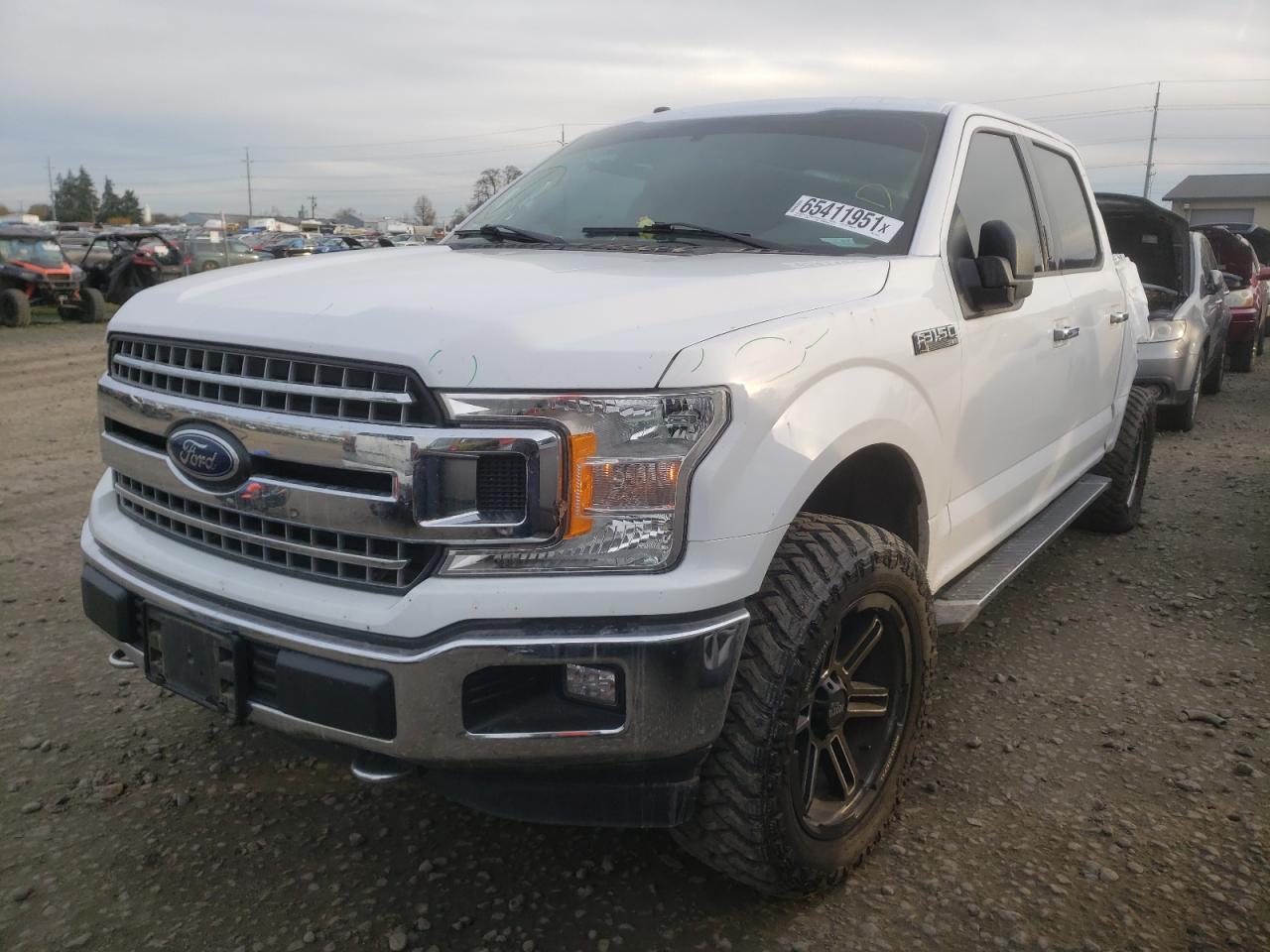 Photo 2 from auction – 2018 FORD F150 SUPER with VIN 1FTEW1E54JKF61225