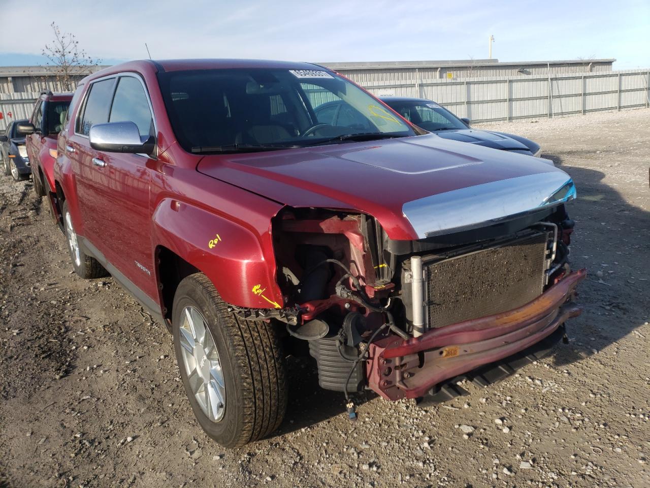 GMC TERRAIN SL 2011 with VIN 2CTALMEC9B6366818 - Photo from auction