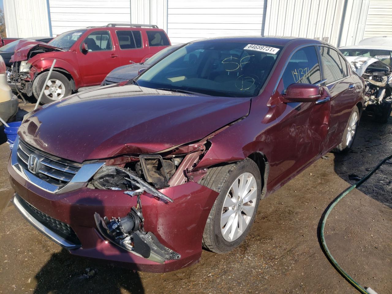 Photo 2 from auction – 2014 HONDA ACCORD EXL with VIN 1HGCR2F8XEA229848