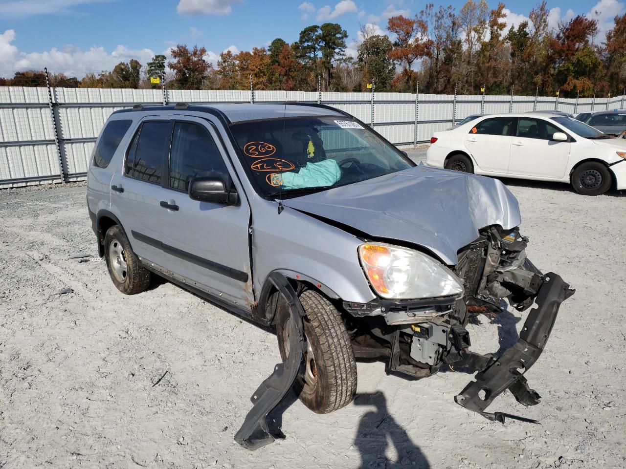 HONDA CR-V LX 2004 with VIN SHSRD78504U210988 - Photo from auction