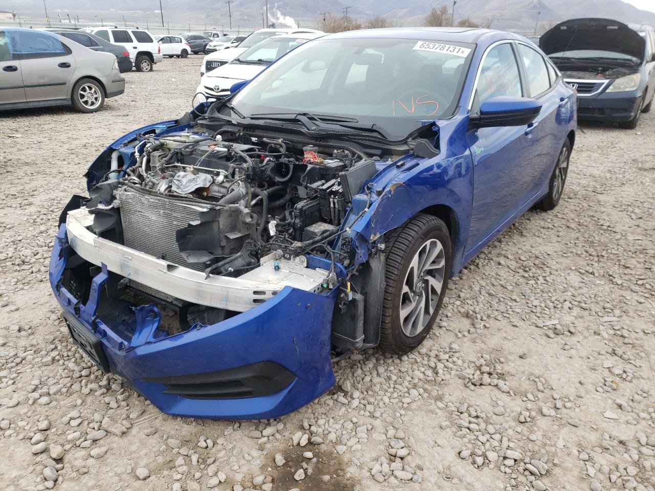 صورة رقم 2 من المزاد - 2017 HONDA CIVIC EX مع VIN 19XFC2F79HE213534