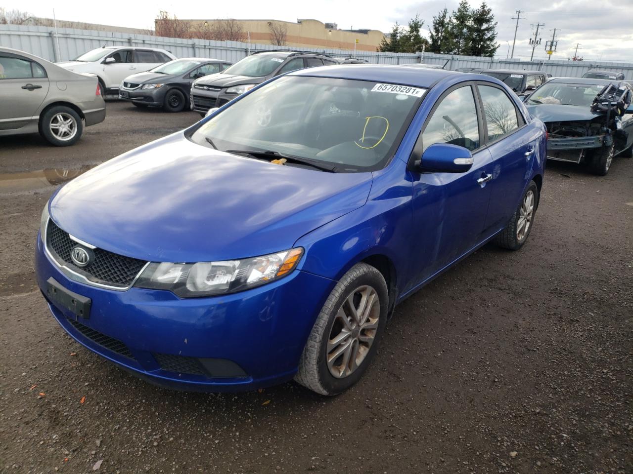 Photo 2 from auction – 2010 KIA FORTE EX with VIN KNAFU4A26A5091492