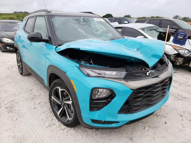 CHEVROLET TRAILBLAZE 2021 with VIN KL79MTSL4MB078888 - Photo from auction