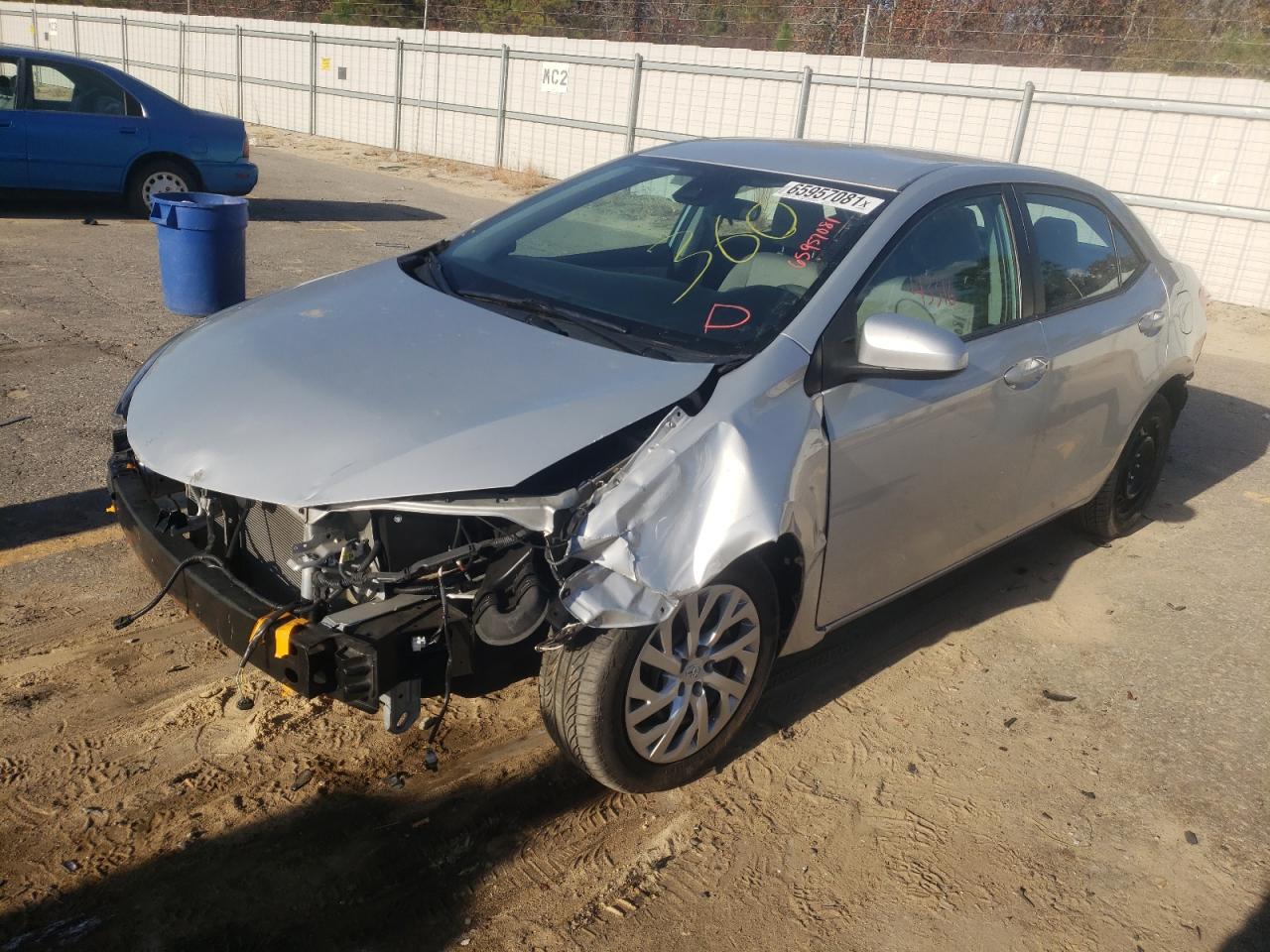 Photo 2 from auction – 2018 TOYOTA COROLLA L with VIN 2T1BURHE6JC994050