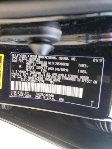Photo 10 from auction – 2017 TOYOTA HIGHLANDER with VIN 5TDJZRFH8HS378376