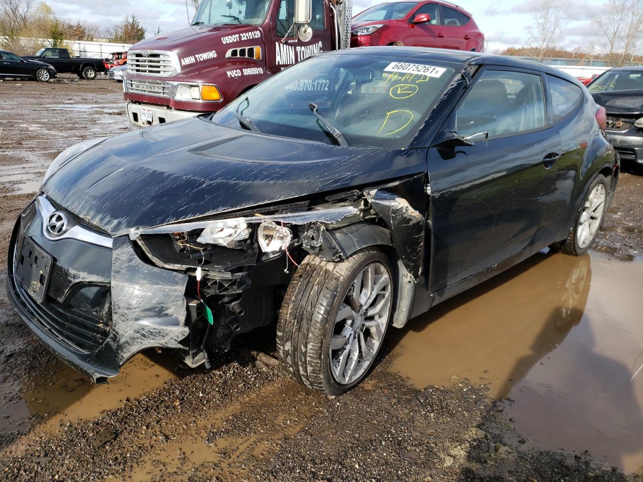 Photo 2 from auction – 2012 HYUNDAI VELOSTER with VIN KMHTC6AD3CU061134