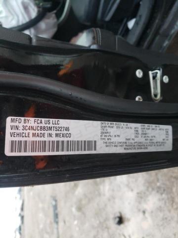 Photo 10 from auction – 2021 JEEP COMPASS LA with VIN 3C4NJCBB3MT522746
