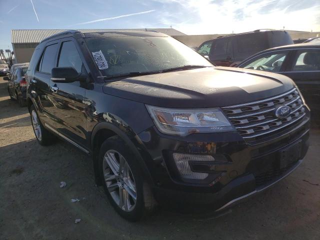 FORD EXPLORER L 2017 with VIN 1FM5K8FH6HGC05705 - Photo from auction