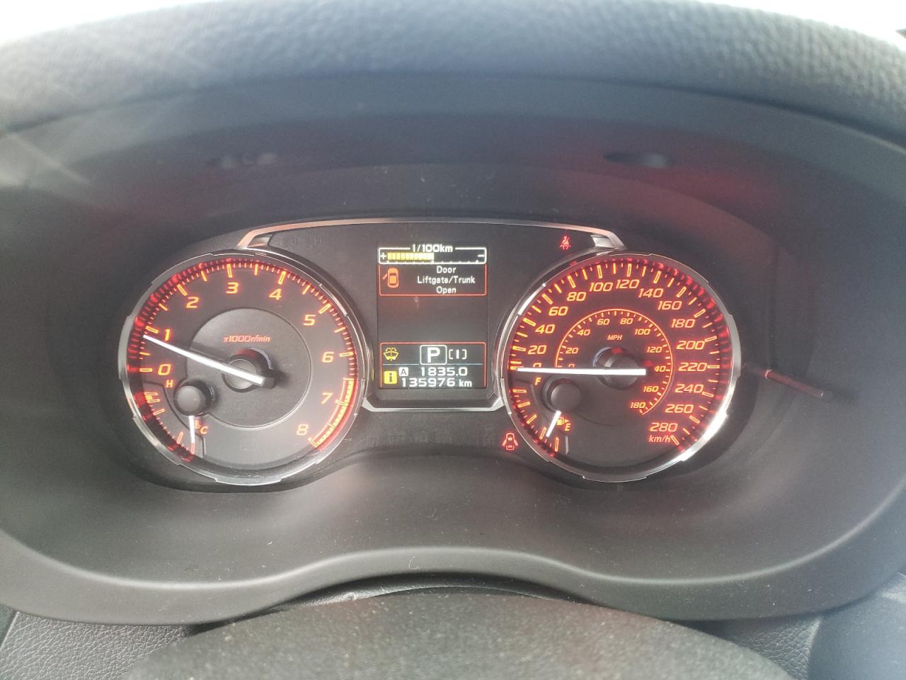 Photo 8 from auction – 2016 SUBARU WRX LIMITE with VIN JF1VA1L60G8827880