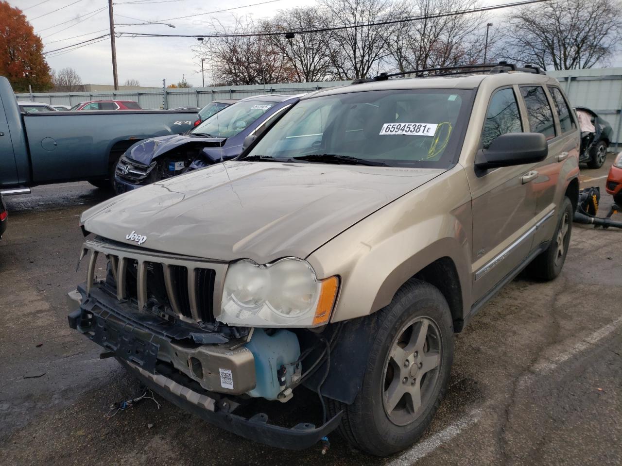 Photo 2 from auction – 2006 JEEP GRAND CHER with VIN 1J4GR48K06C321345