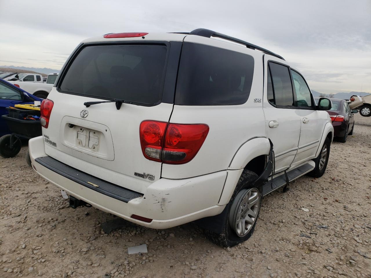 Photo 4 from auction – 2007 TOYOTA SEQUOIA SR with VIN 5TDZT34A77S289551