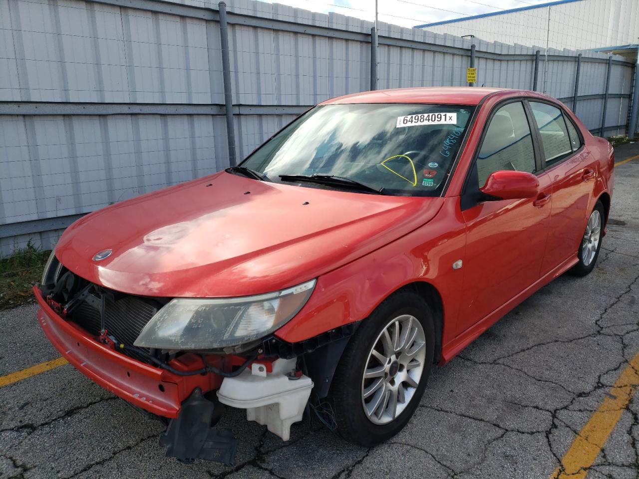 Photo 2 from auction – 2008 SAAB 9-3 2.0T with VIN YS3FB49Y681121022