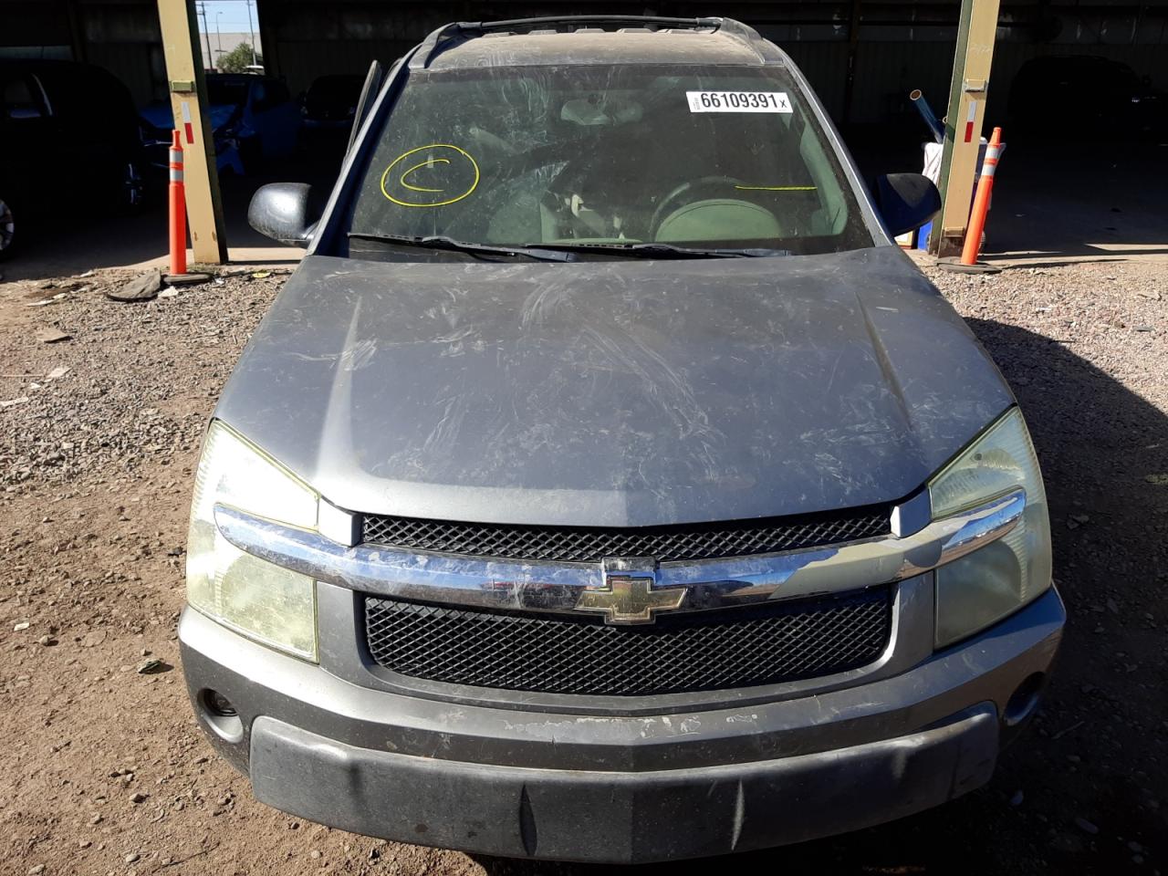 Photo 9 from auction – 2005 CHEVROLET EQUINOX with VIN 2CNDL63F456025778