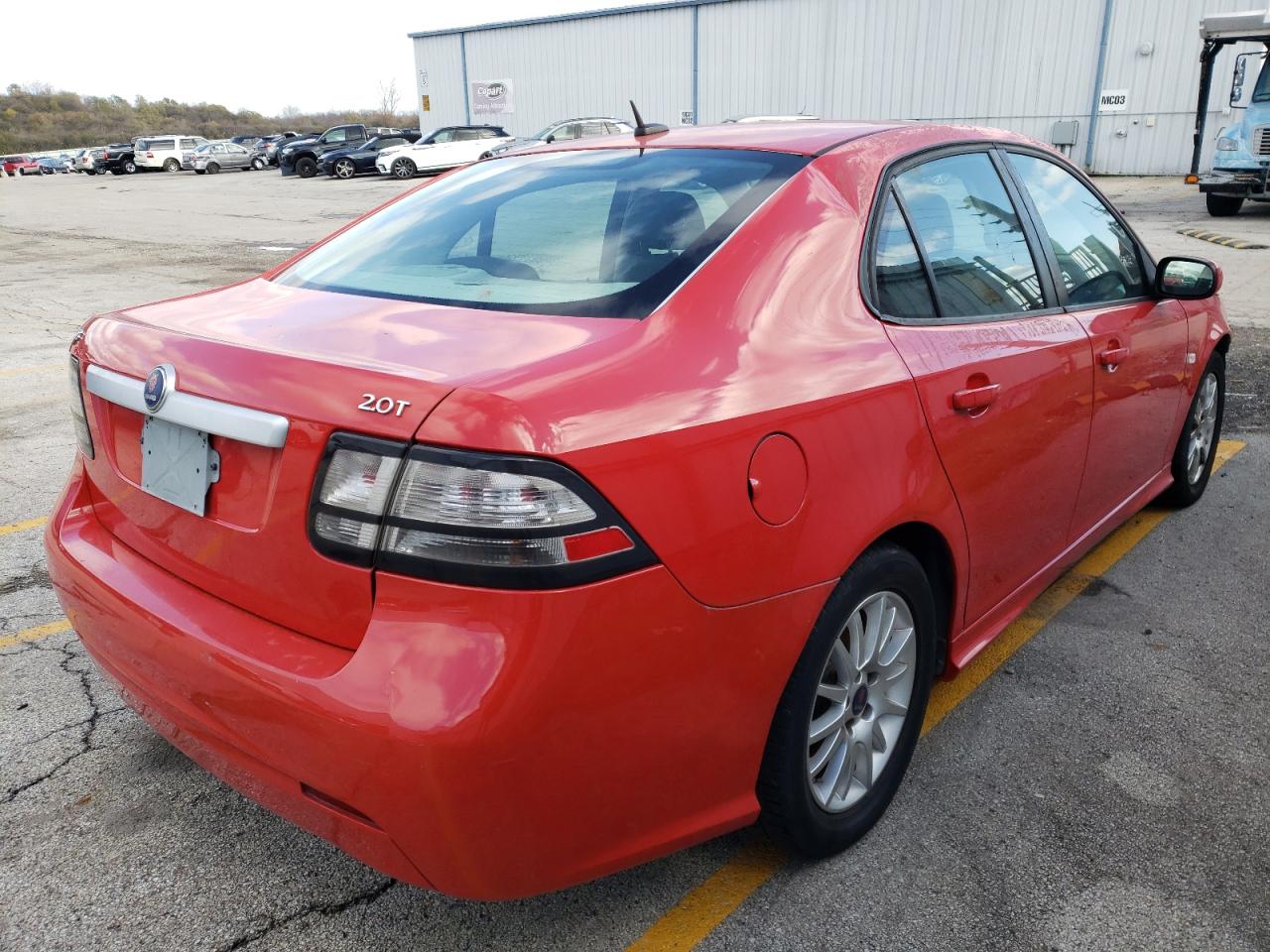 Photo 4 from auction – 2008 SAAB 9-3 2.0T with VIN YS3FB49Y681121022