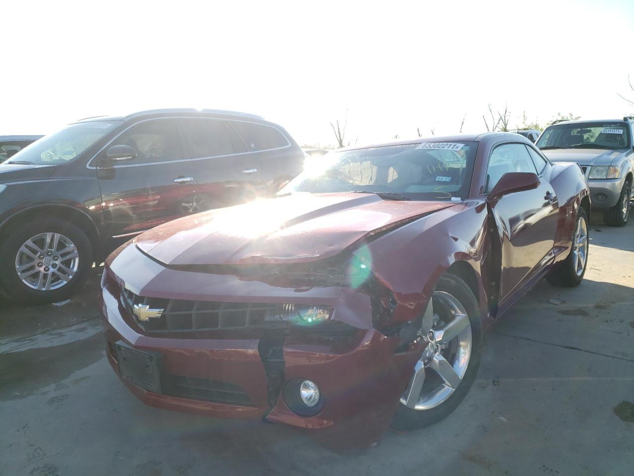 Photo 2 from auction – 2011 CHEVROLET CAMARO LT with VIN 2G1FC1ED1B9187365