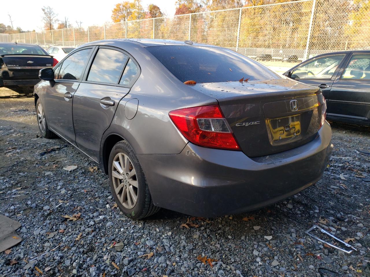 Photo 3 from auction – 2012 HONDA CIVIC EXL with VIN 19XFB2F99CE047240