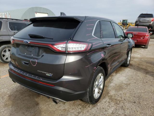 Foto 4 de la subasta – 2017 FORD EDGE TITAN con VIN 2FMPK4K91HBC09541