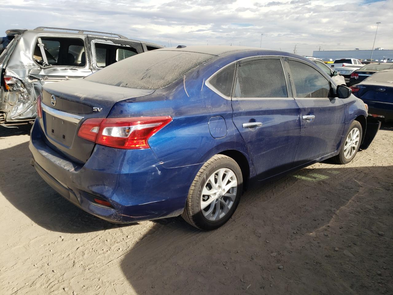 Photo 4 from auction – 2019 NISSAN SENTRA S with VIN 3N1AB7AP2KY307698