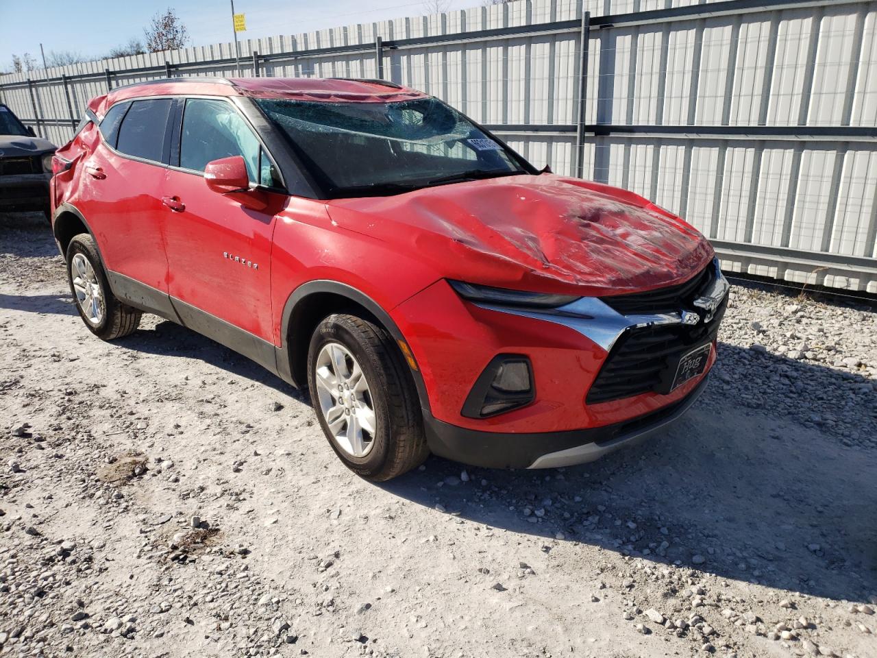 CHEVROLET BLAZER 3LT 2020 with VIN 3GNKBDRS8LS706880 - Photo from auction