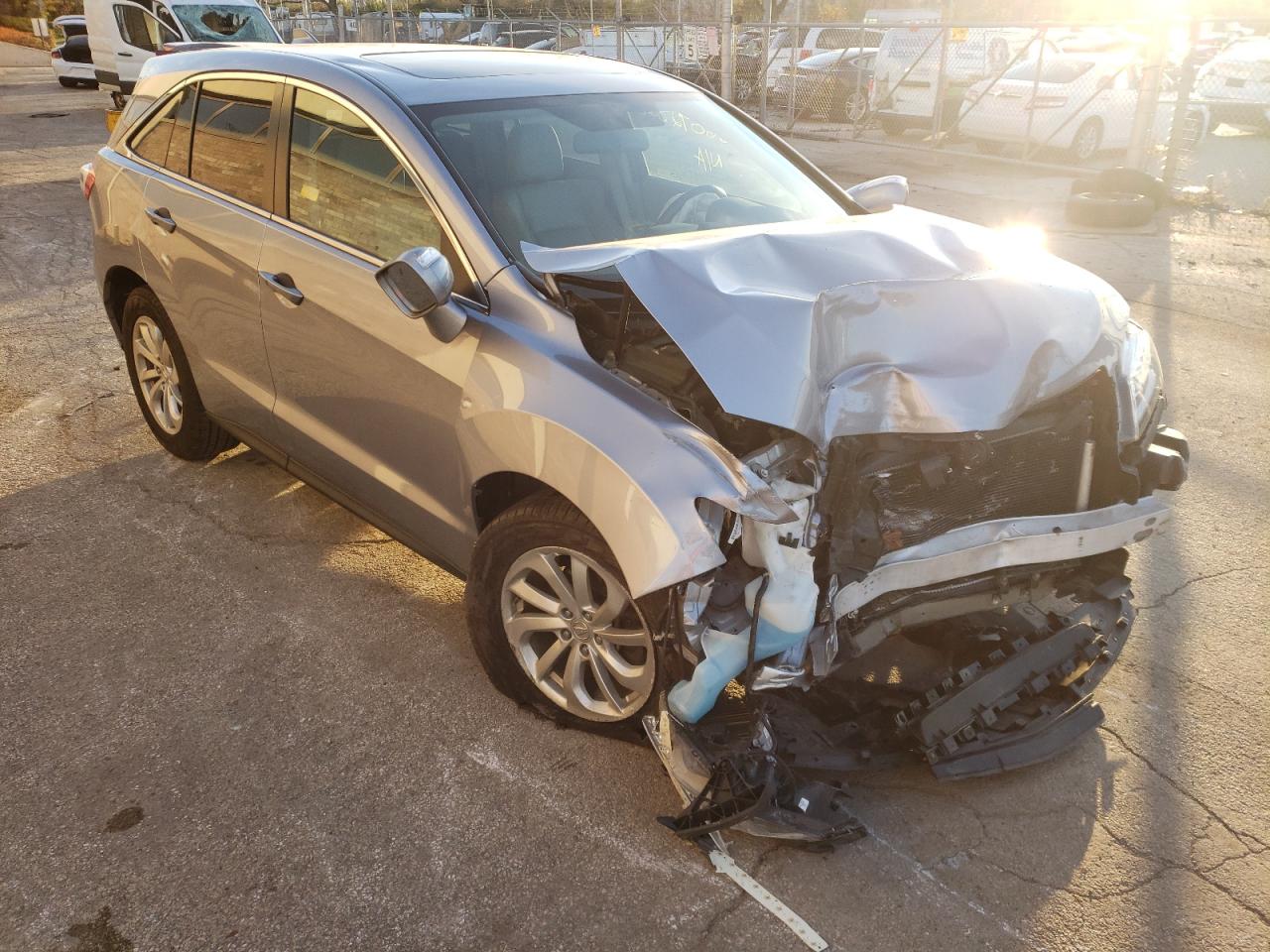 ACURA RDX 2016 with VIN 5J8TB4H36GL004450 - Photo from auction