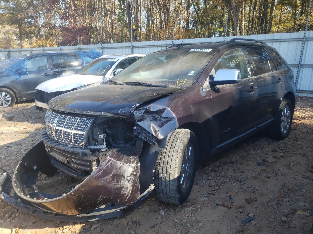 Photo 2 from auction – 2007 LINCOLN MKX with VIN 2LMDU68C37BJ30080