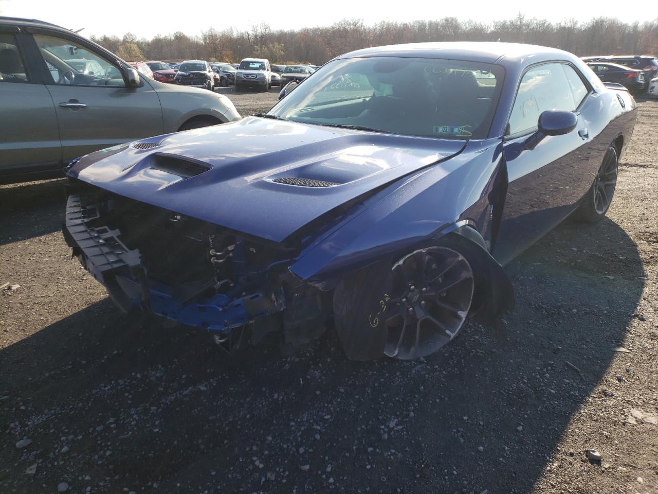 Photo 2 from auction – 2020 DODGE CHALLENGER with VIN 2C3CDZFJ3LH104217