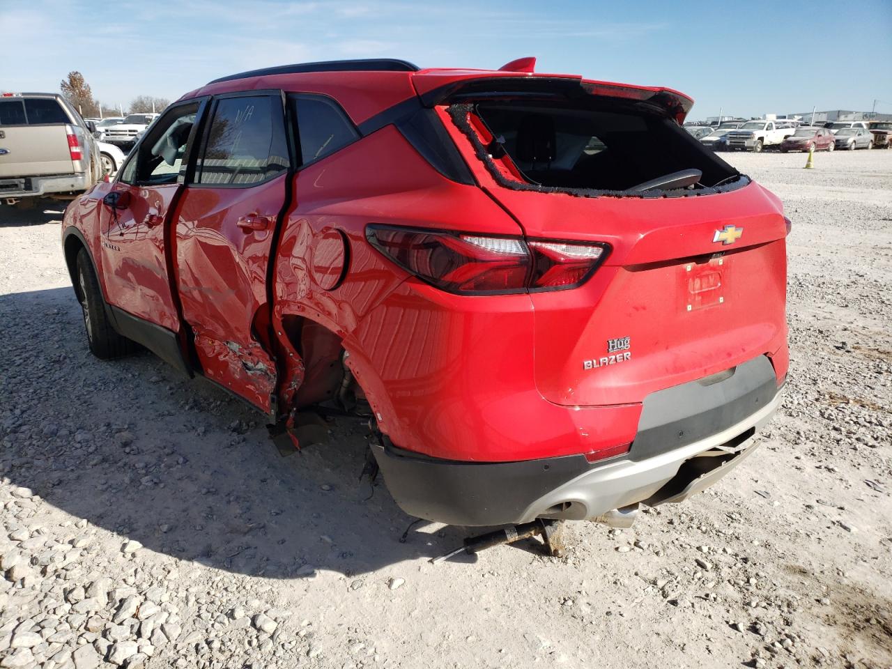 Photo 3 from auction – 2020 CHEVROLET BLAZER 3LT with VIN 3GNKBDRS8LS706880