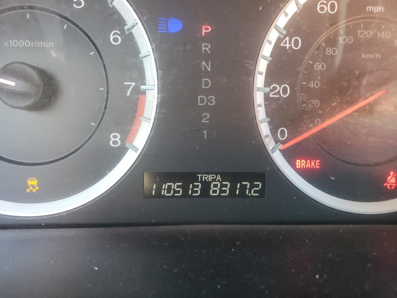 Photo 8 from auction – 2012 HONDA ACCORD EXL with VIN 1HGCS1B80CA021334