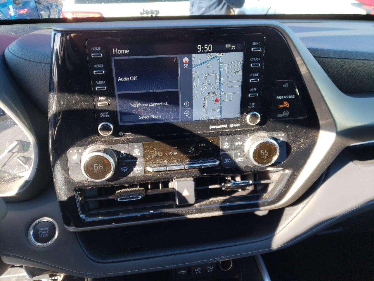 Photo 9 from auction – 2021 TOYOTA HIGHLANDER with VIN 5TDHZRBH6MS528788
