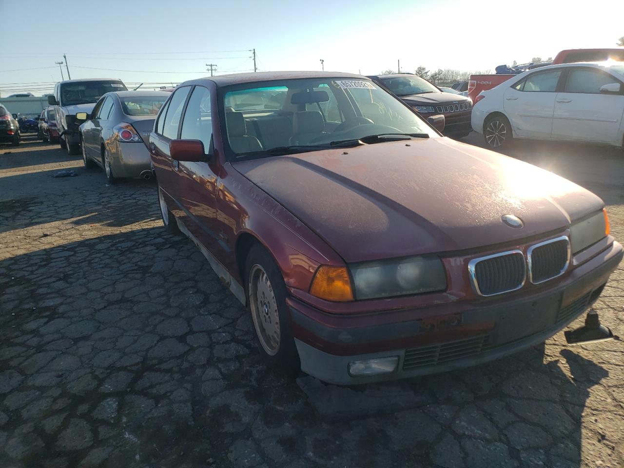 BMW 3 SERIES 1994 with VIN WBACB3326RFE19597 - Photo from auction